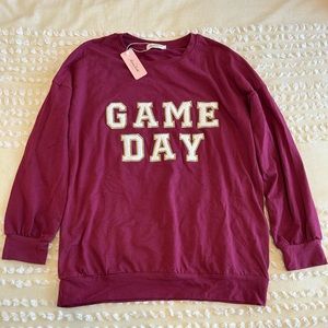 Marie Nicole Long Sleeve “Game Day” Shirt